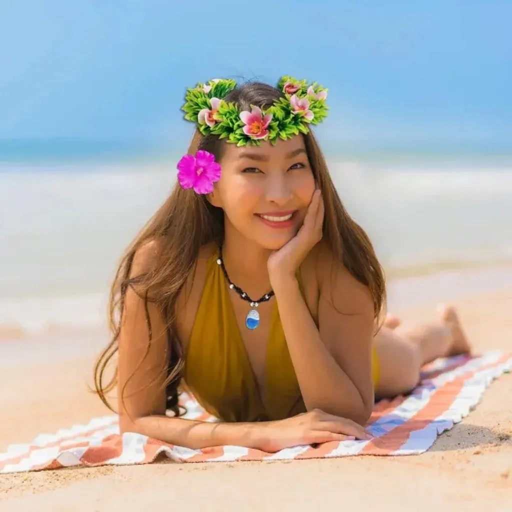 Floral Flower Crown Headband for Halloween Costumes