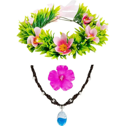 Floral Flower Crown Headband for Halloween Costumes