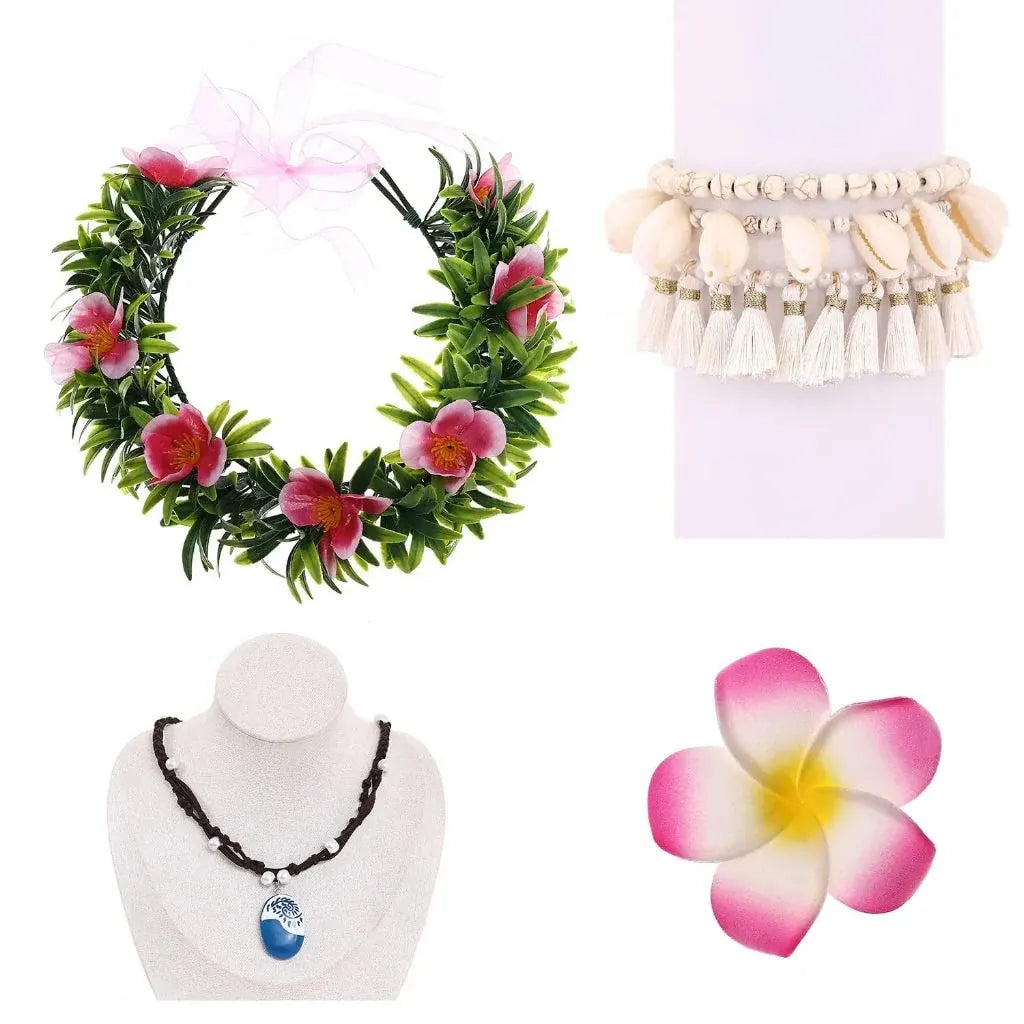 Floral Flower Crown Headband for Halloween Costumes