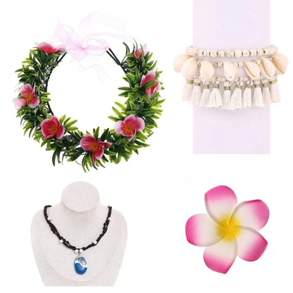 Floral Flower Crown Headband for Halloween Costumes