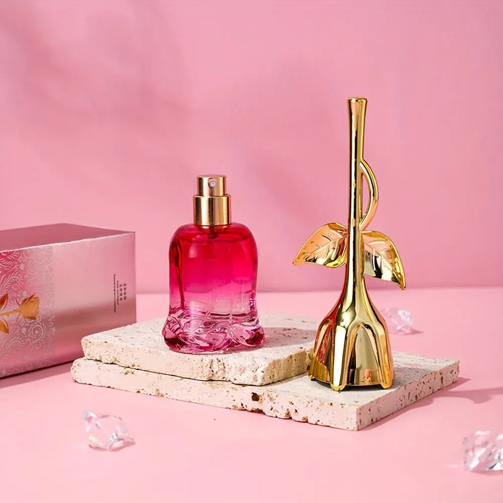 Floral Rose Fragrance Perfume Spray Bottle - Mother's Day Gift
