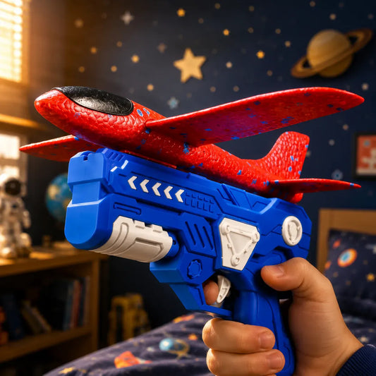 Foam Glider Catapult Launcher – Kids Outdoor Airplane Toy