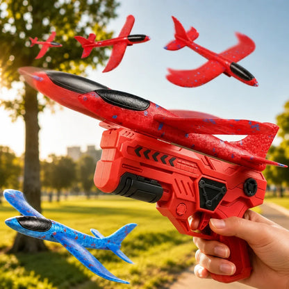 Foam Glider Catapult Launcher – Kids Outdoor Airplane Toy