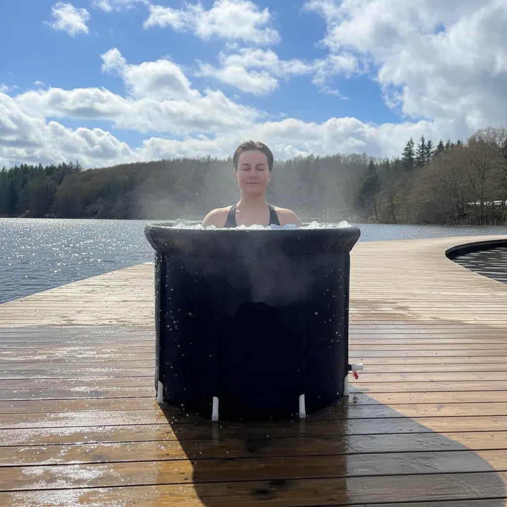 Foldable Insulated Ice Bath Tub for Portable Cold Therapy