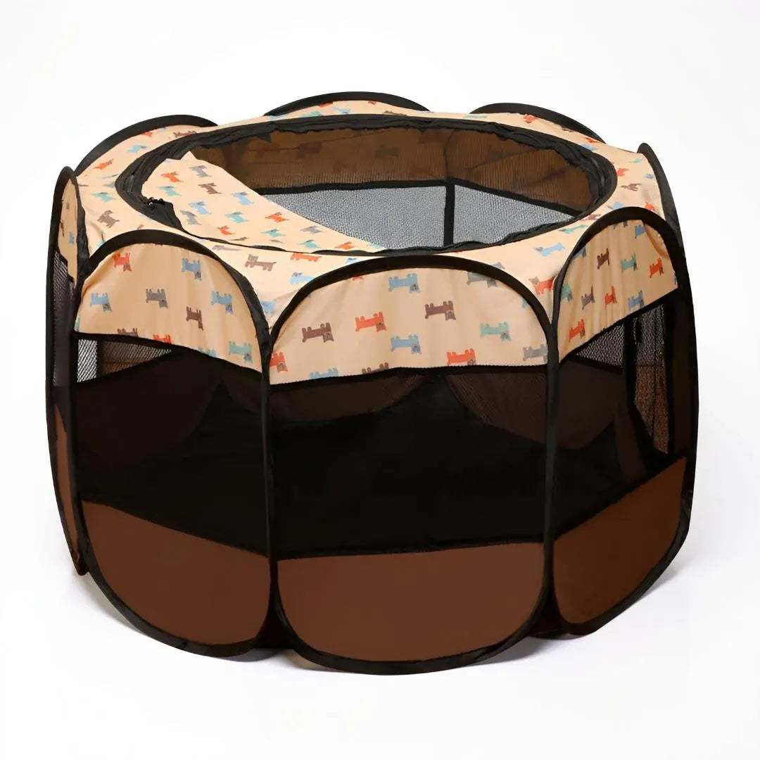 Foldable Mesh Portable Pet Tent Playpen for Cats