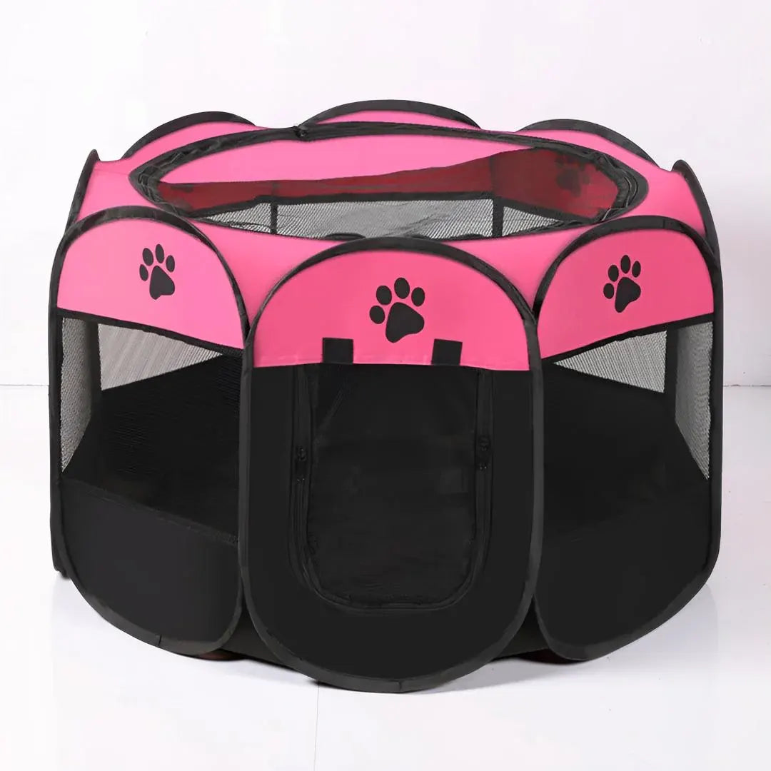 Foldable Mesh Portable Pet Tent Playpen for Cats
