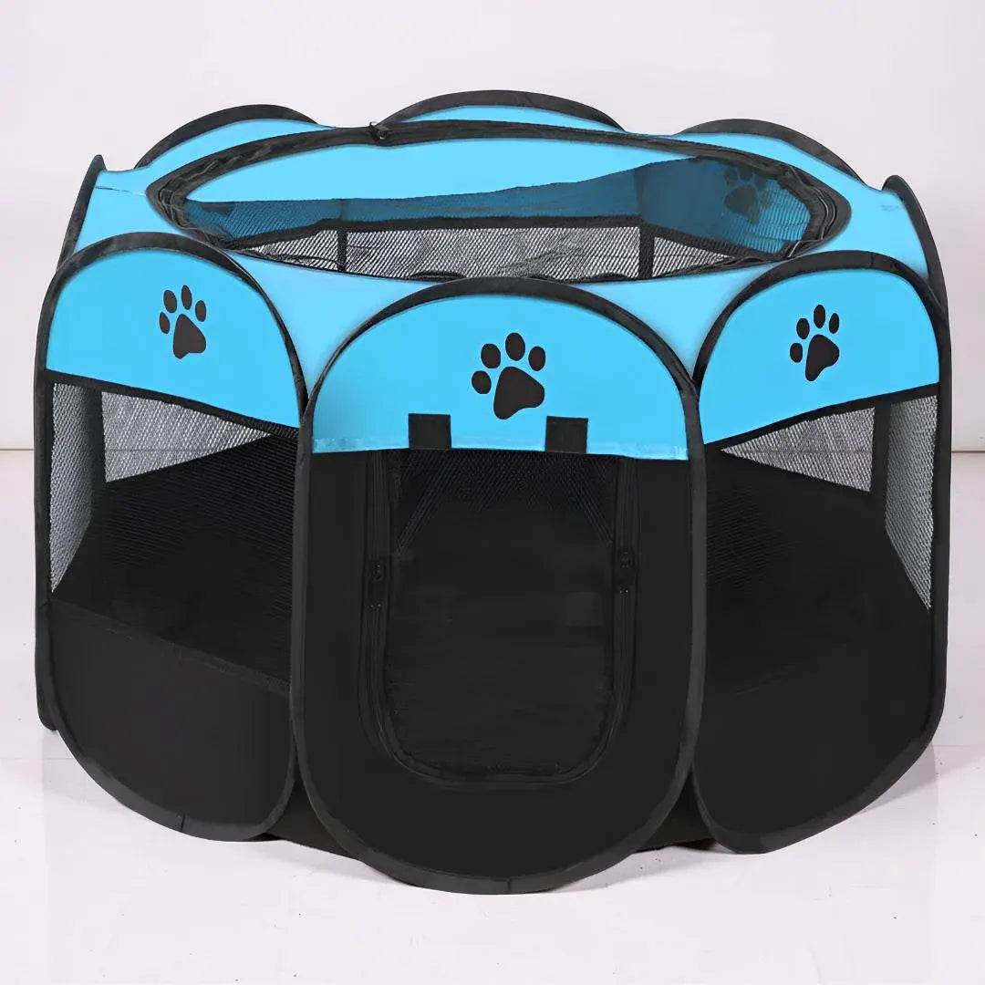 Foldable Mesh Portable Pet Tent Playpen for Cats