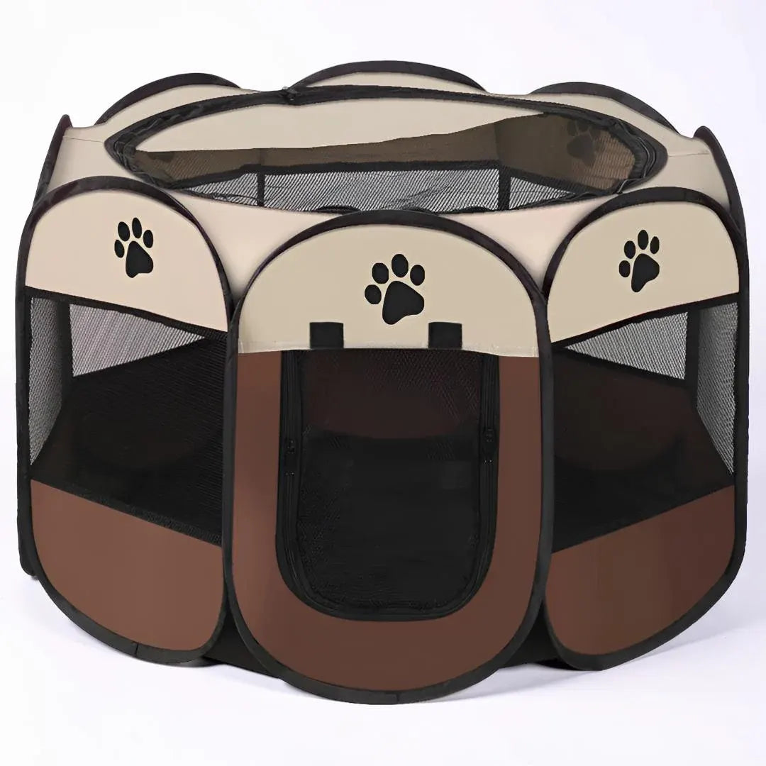 Foldable Mesh Portable Pet Tent Playpen for Cats