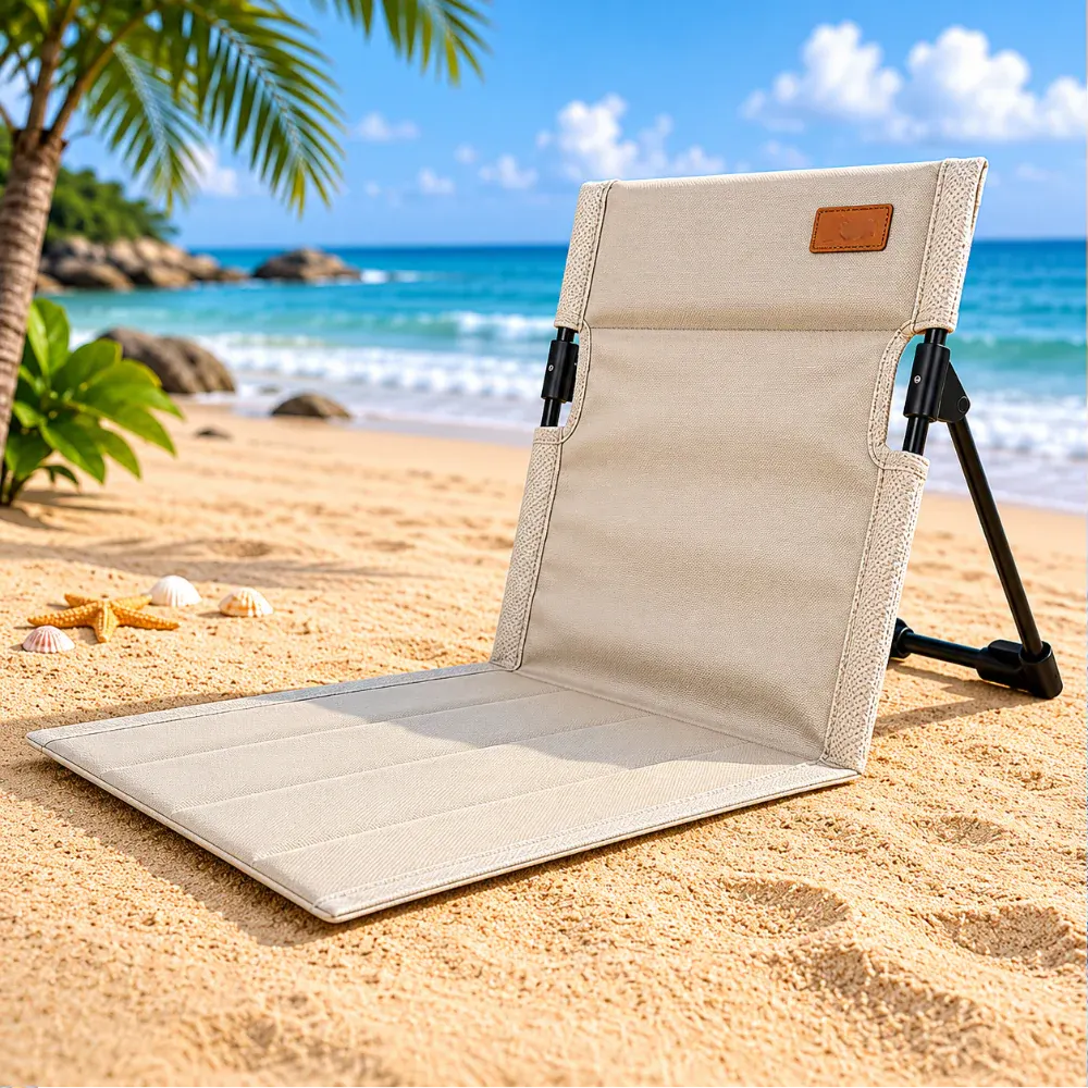Foldable Reclining Beach Lounge Chair for Camping