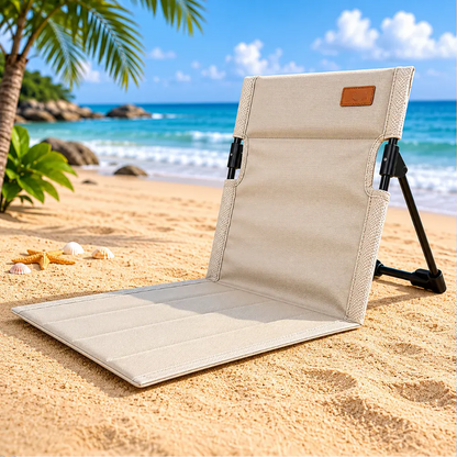 Foldable Reclining Beach Lounge Chair for Camping