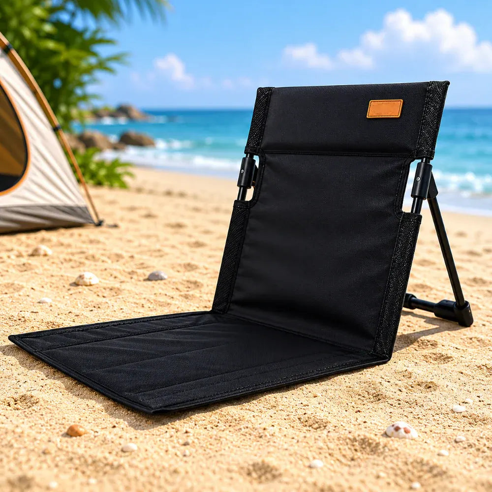 Foldable Reclining Beach Lounge Chair for Camping