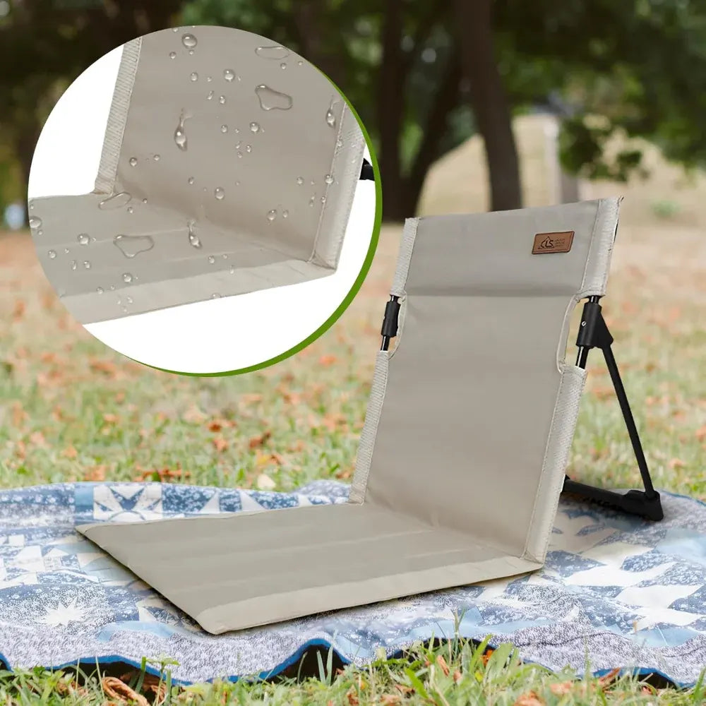Foldable Reclining Beach Lounge Chair for Camping