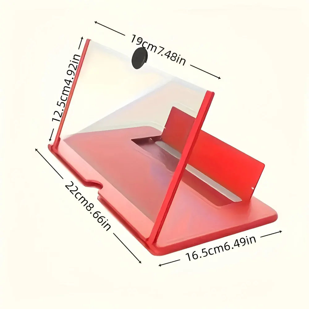 Foldable Screen Magnifier Phone Holder with HD Display Amplifier Stand