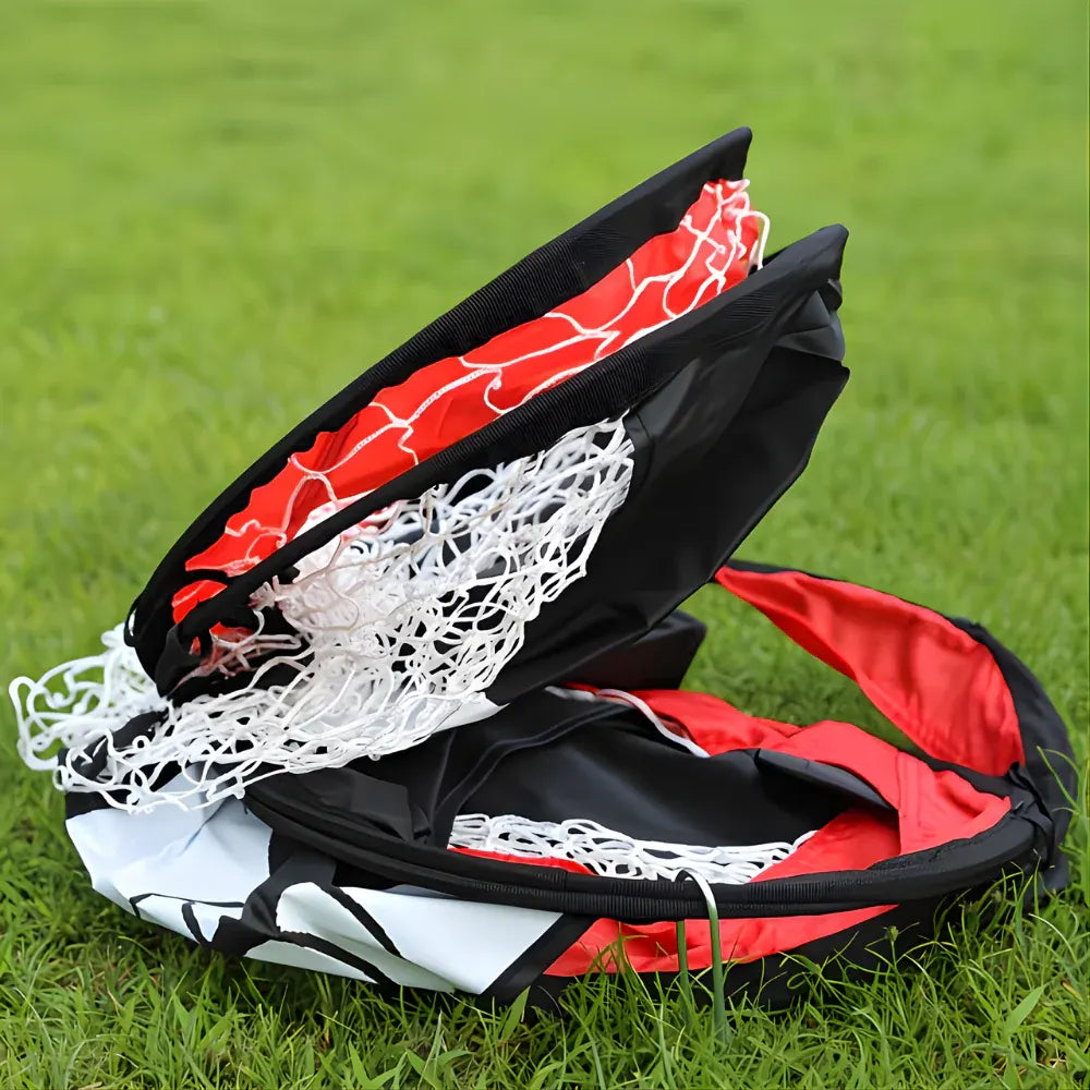 Foldable Soccer Training Net with Portable Target Goal for Practice