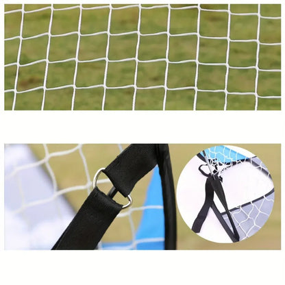 Foldable Soccer Training Net with Portable Target Goal for Practice