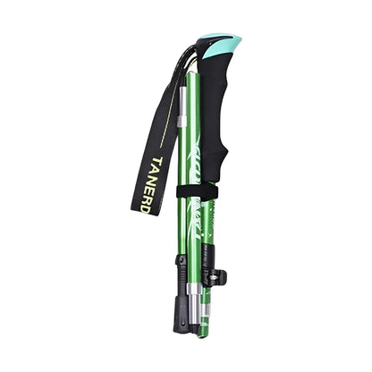 Foldable Telescopic Trekking Pole Adjustable Hiking Support Stick