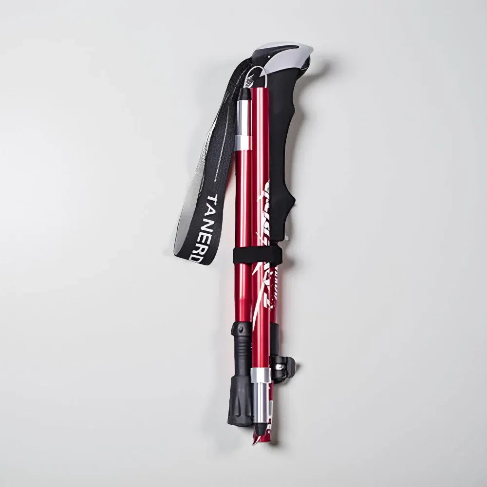Foldable Telescopic Trekking Pole Adjustable Hiking Support Stick