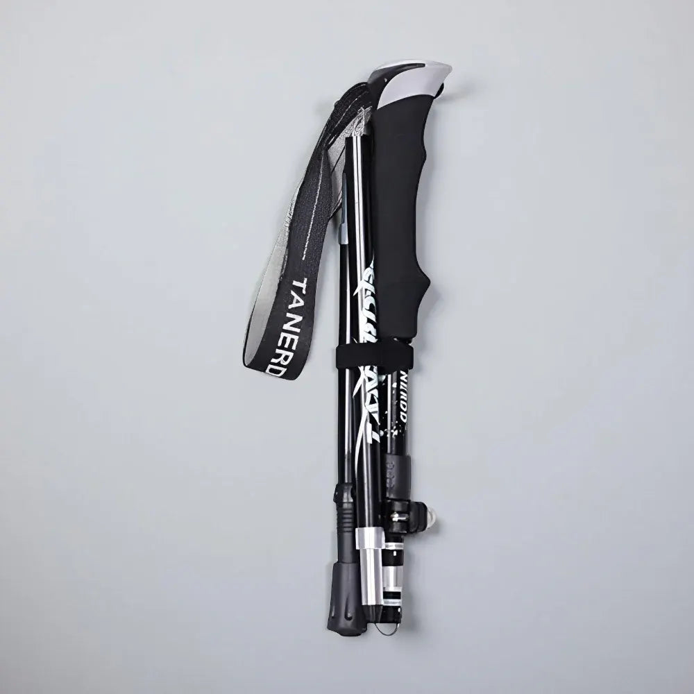 Foldable Telescopic Trekking Pole Adjustable Hiking Support Stick