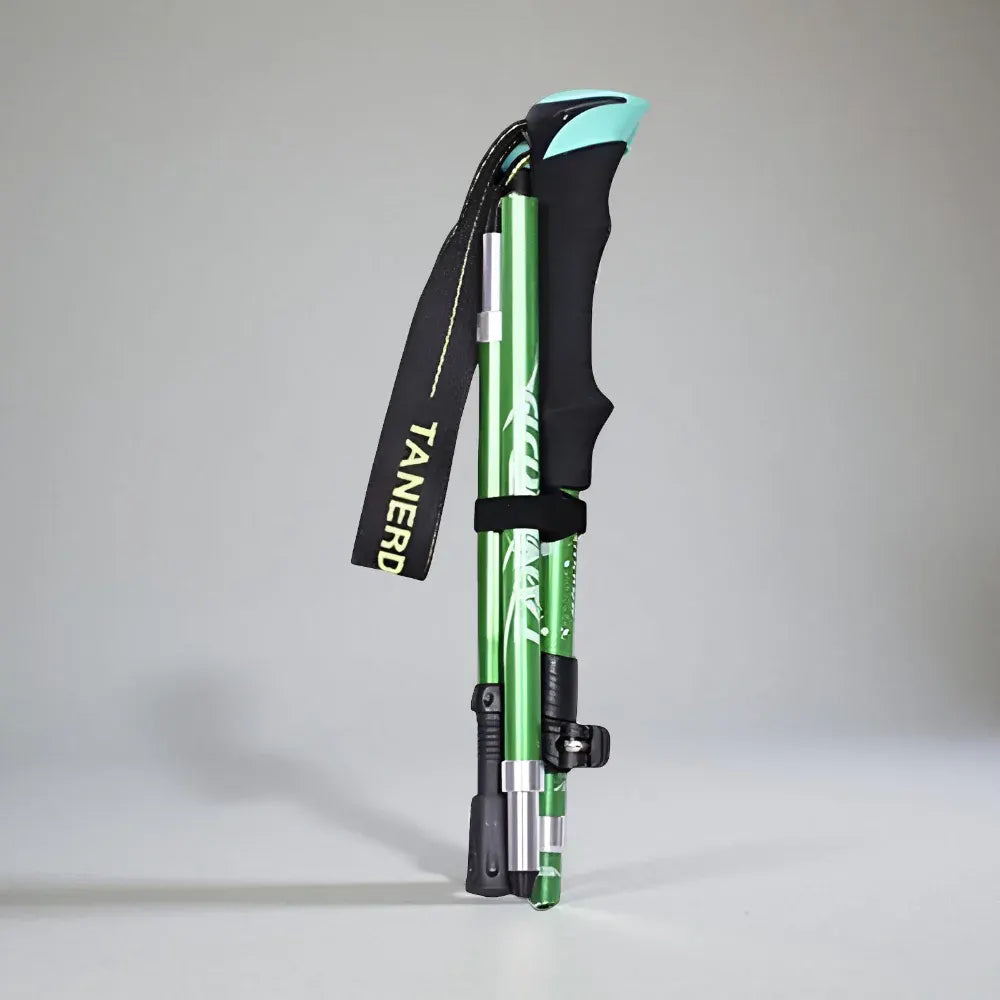 Foldable Telescopic Trekking Pole Adjustable Hiking Support Stick