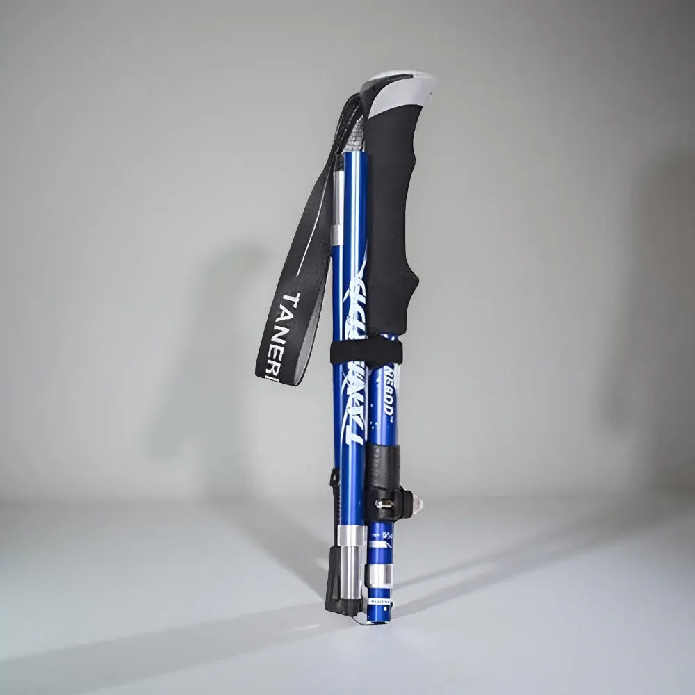 Foldable Telescopic Trekking Pole Adjustable Hiking Support Stick