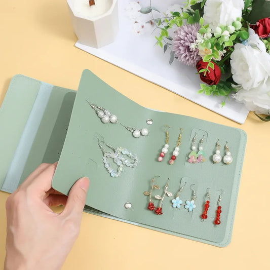 Foldable Travel Earring Case & Jewelry Organizer - Mother's Day Gift