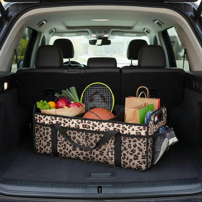 Foldable Waterproof Car Trunk Storage Box - Large Capacity Organizer