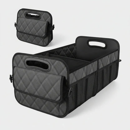 Foldable Waterproof Car Trunk Storage Box - Large Capacity Organizer