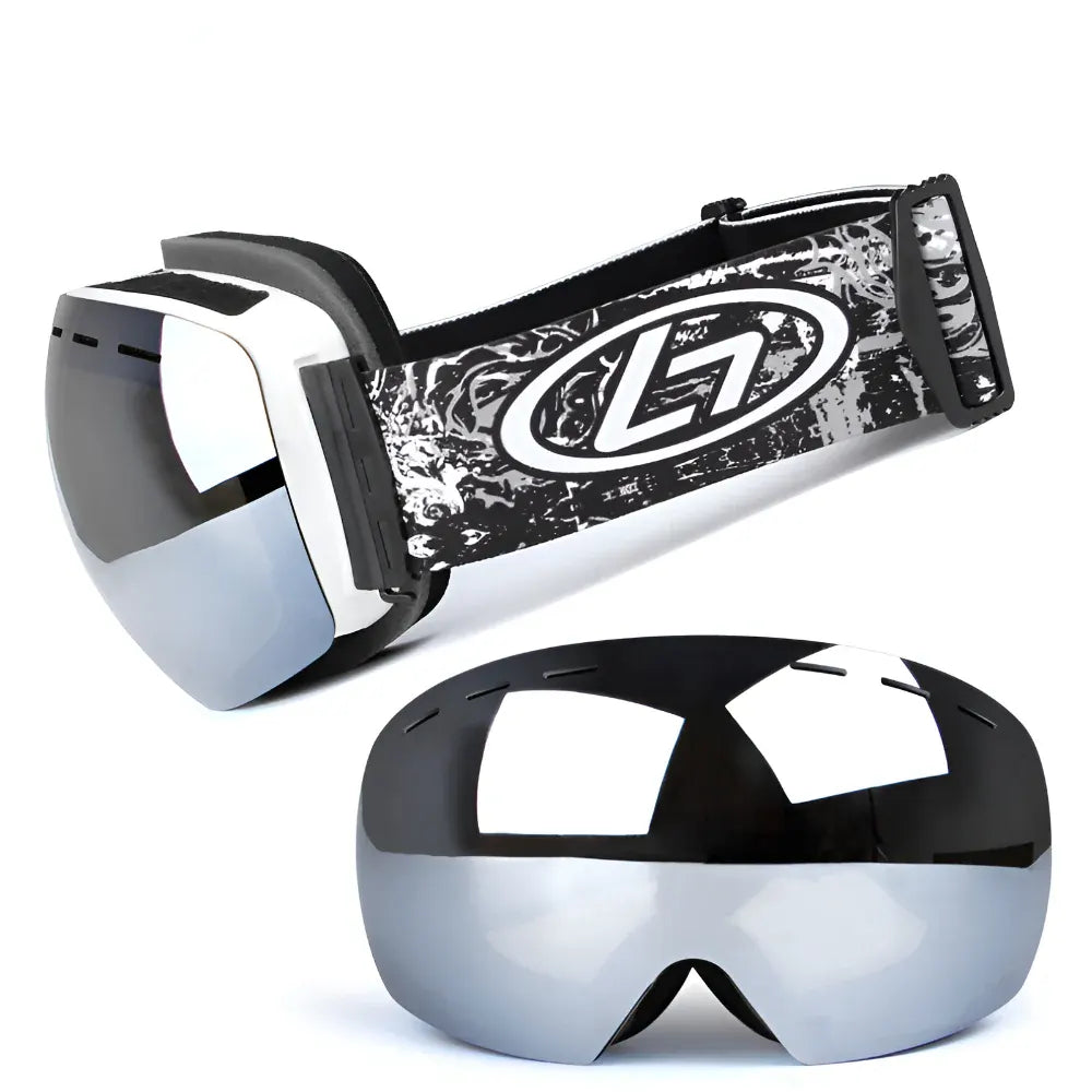 Frameless OTG Snow Goggles with Interchangeable Lens