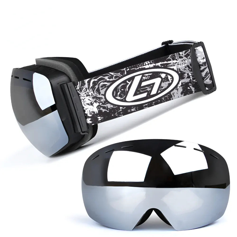 Frameless OTG Snow Goggles with Interchangeable Lens