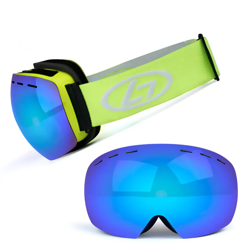 Frameless OTG Snow Goggles with Interchangeable Lens