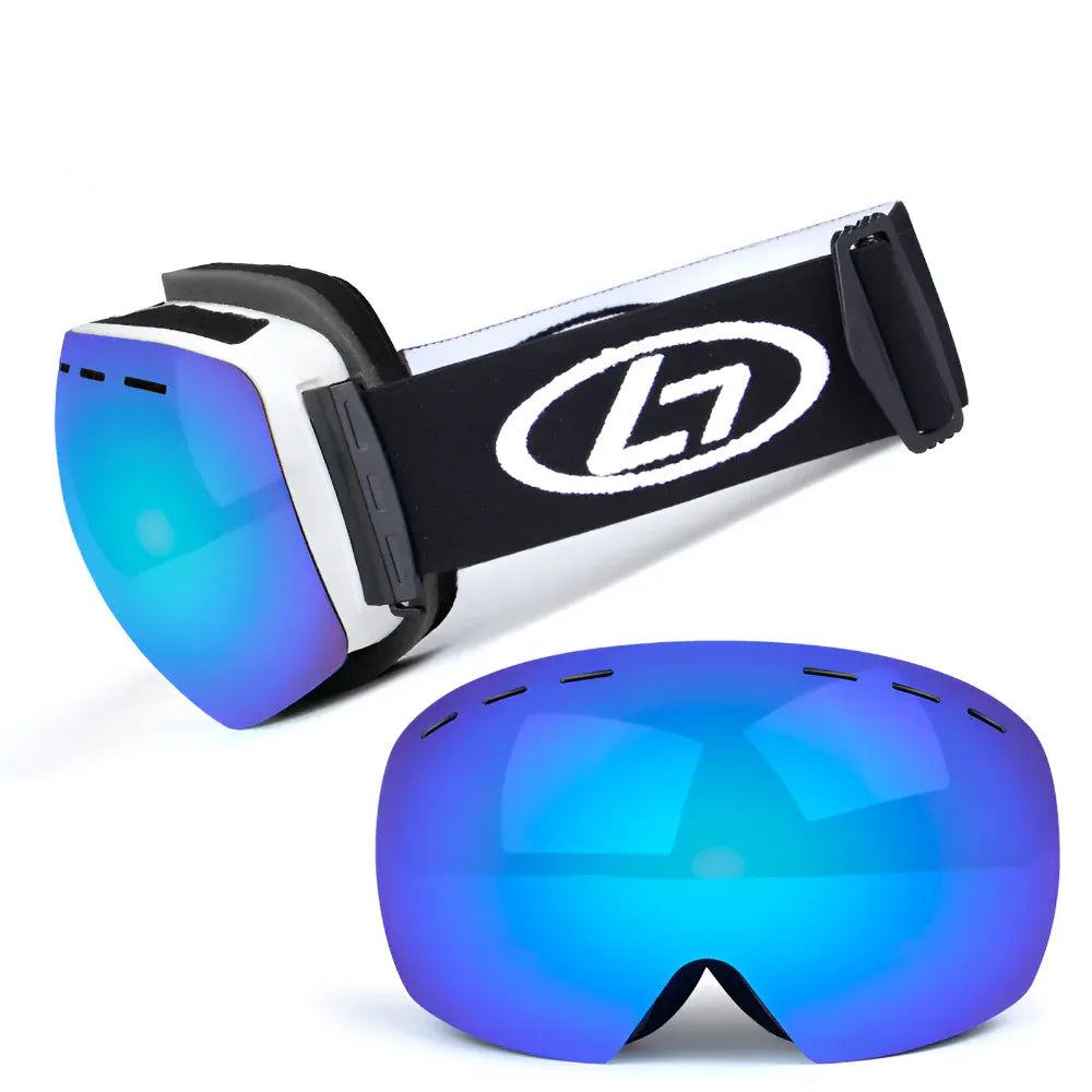 Frameless OTG Snow Goggles with Interchangeable Lens
