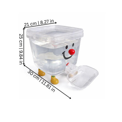 Fun-Design Pet Water Bowl with Easy-Access Dispenser