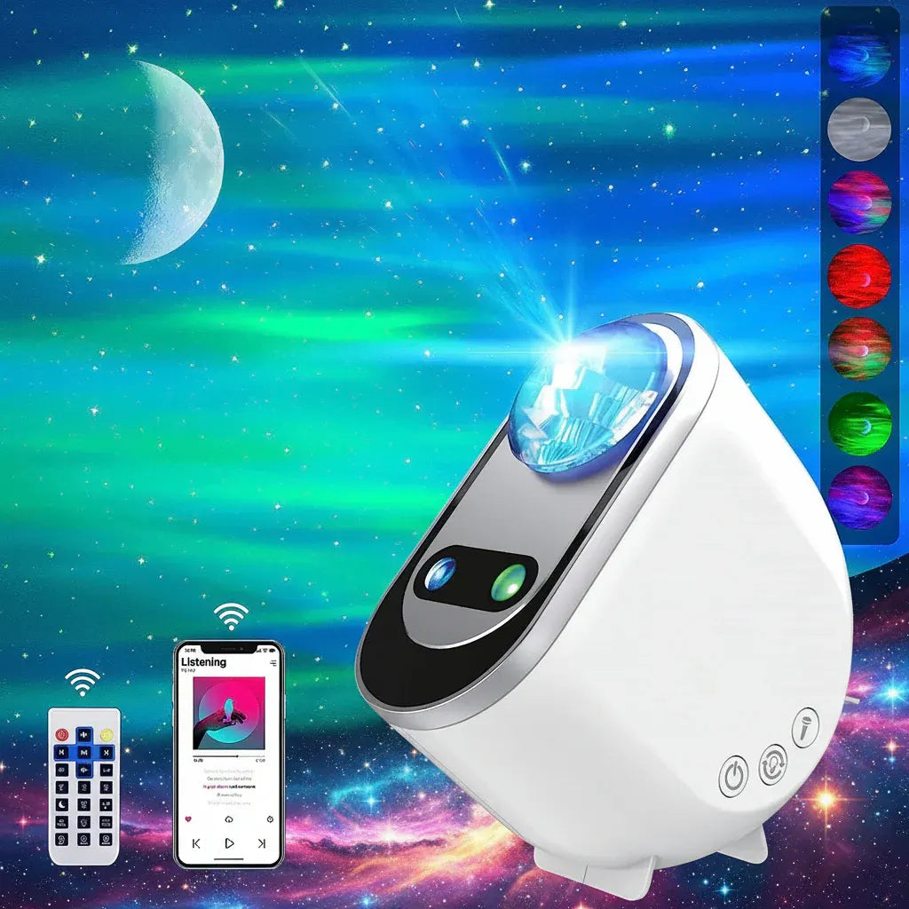 Galaxy Star LED Aurora Night Lamp with Remote Control