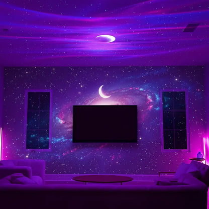 Galaxy Star LED Aurora Night Lamp with Remote Control