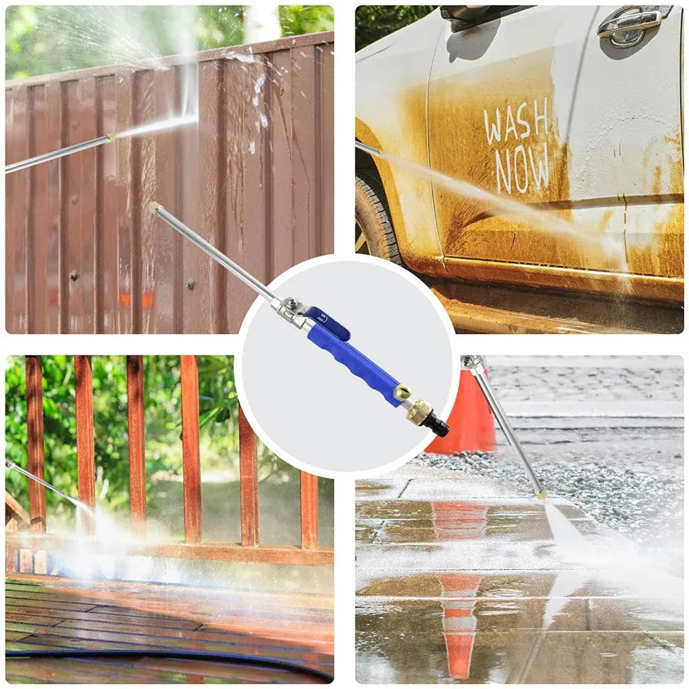 Garden Hose Spray Nozzle Attachment for Pressure Watering