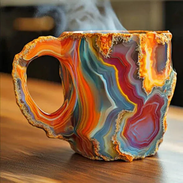 Geode-Style Novelty Coffee Mug & Tea Cup Drinkware