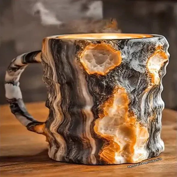 Geode-Style Novelty Coffee Mug & Tea Cup Drinkware