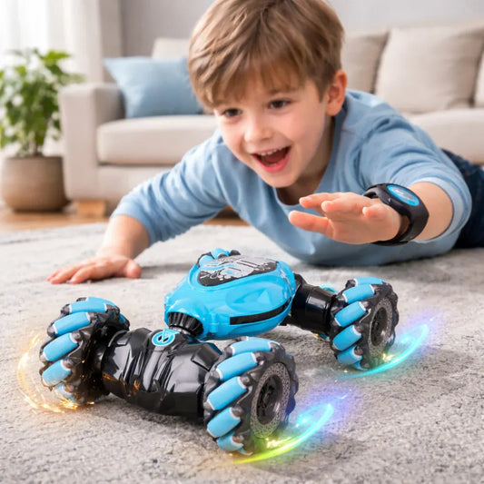 Gesture-Controlled Stunt RC Car Climbing Toy Vehicle