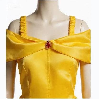 Girls Princess Costume Ball Gown Dress for Halloween