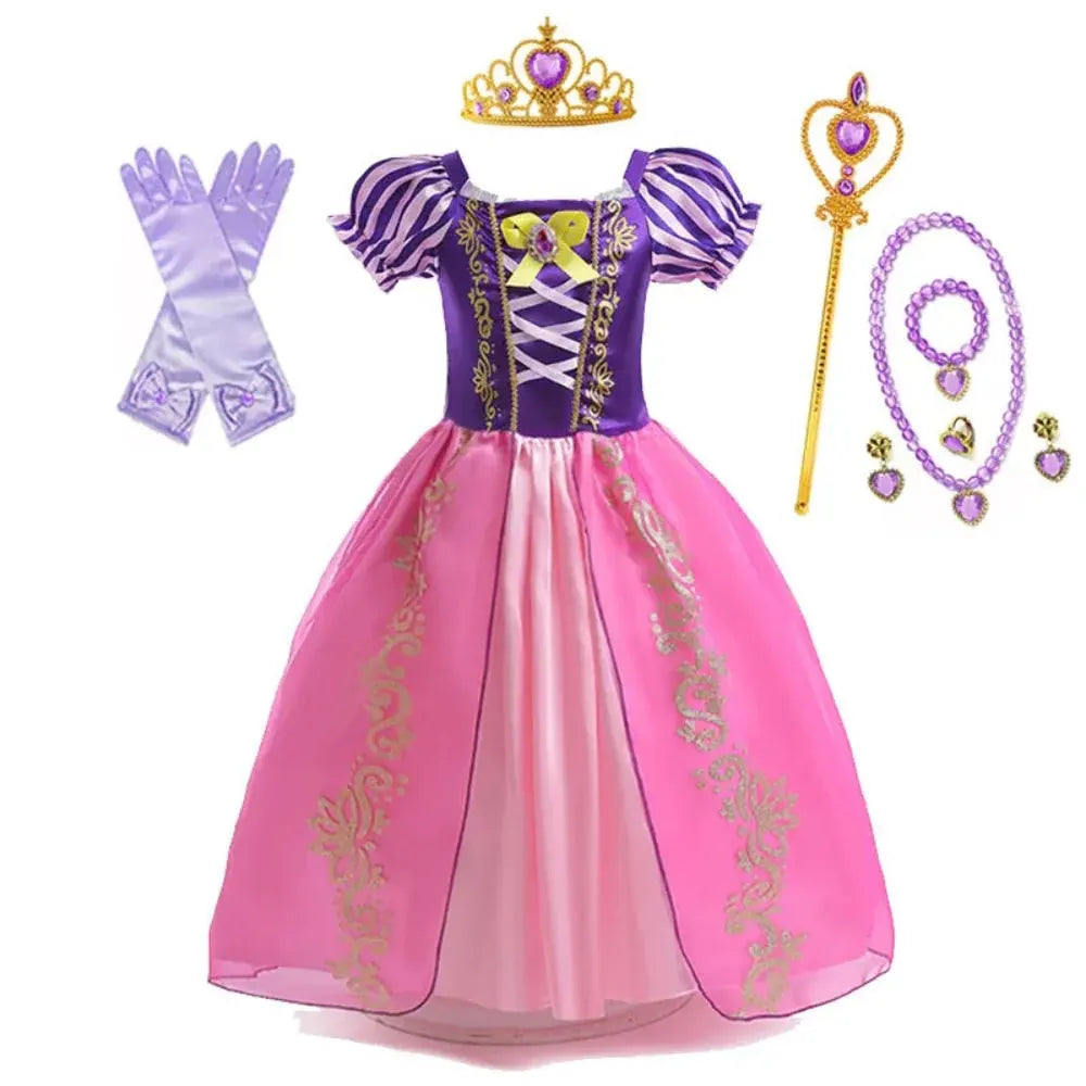 Girls Princess Dress Halloween Costume