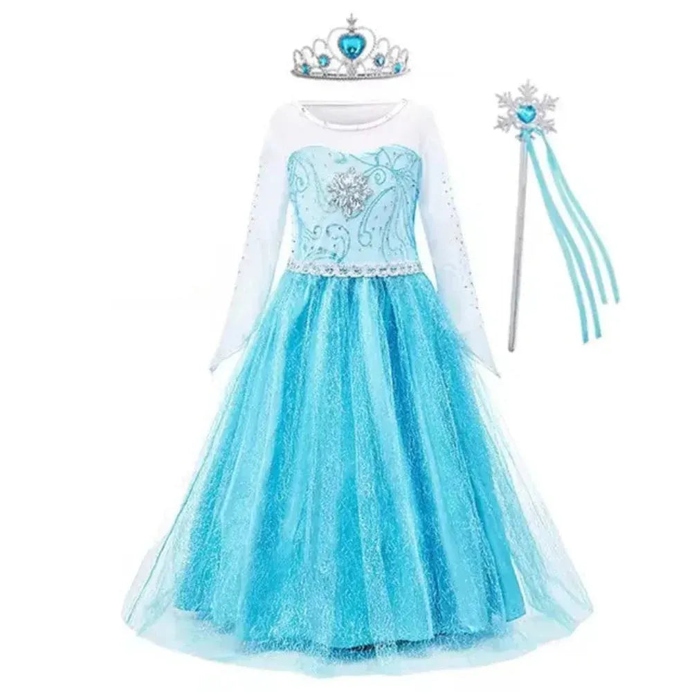 Girls Princess Dress Halloween Costume