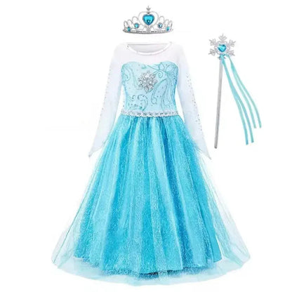 Girls Princess Dress Halloween Costume