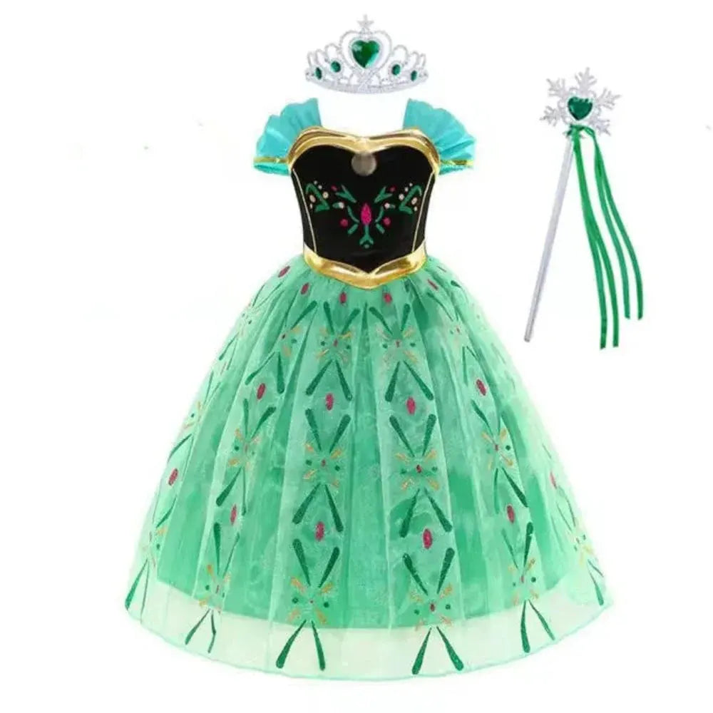Girls Princess Dress Halloween Costume