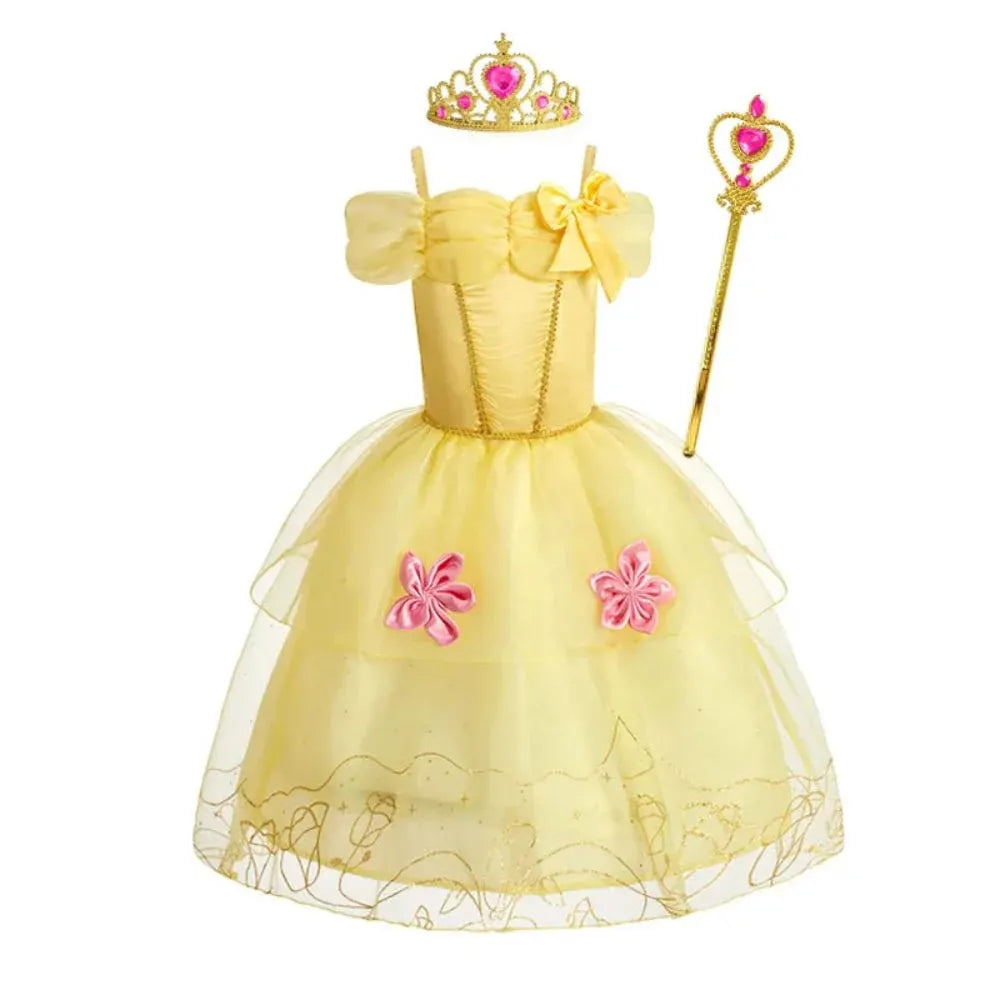Girls Princess Dress Halloween Costume