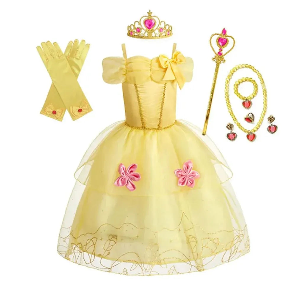 Girls Princess Dress Halloween Costume