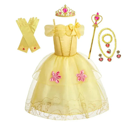 Girls Princess Dress Halloween Costume