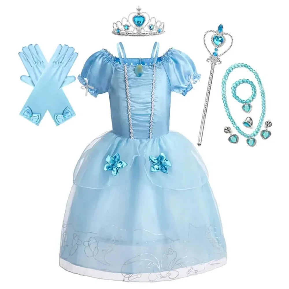 Girls Princess Dress Halloween Costume