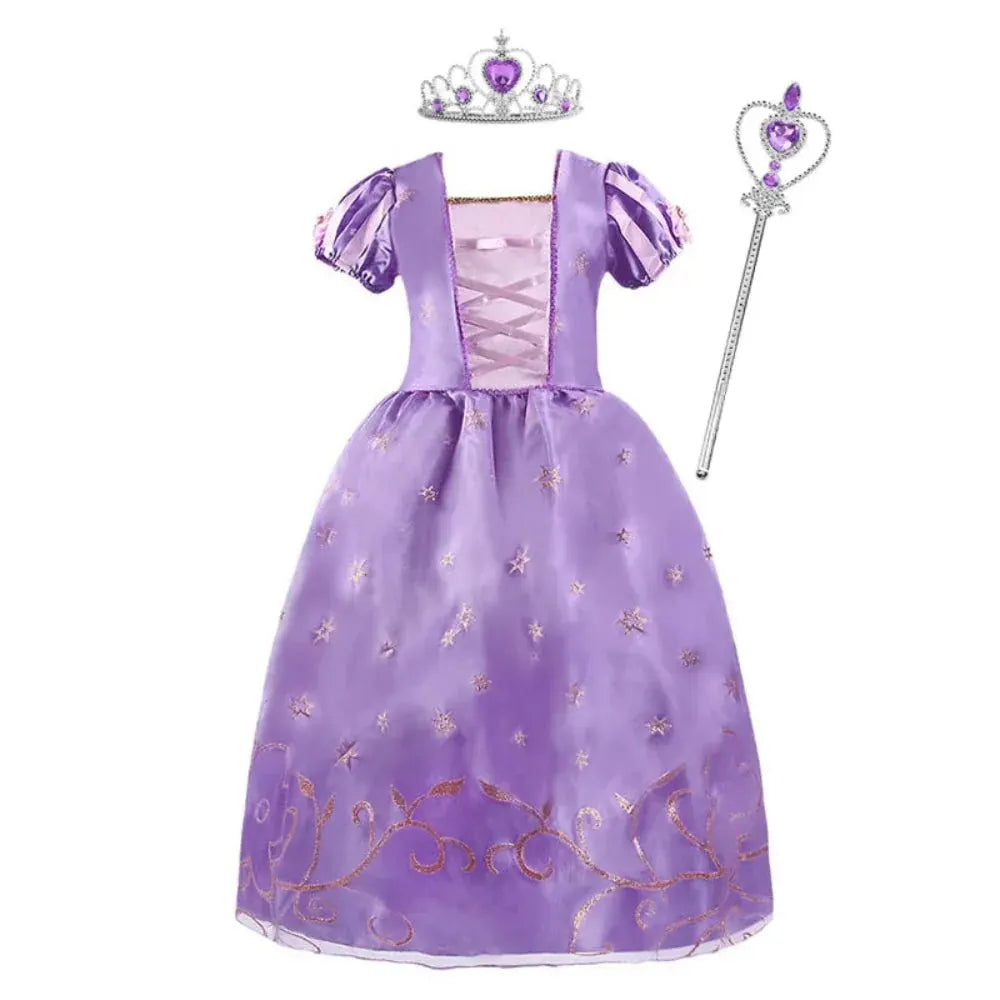 Girls Princess Dress Halloween Costume