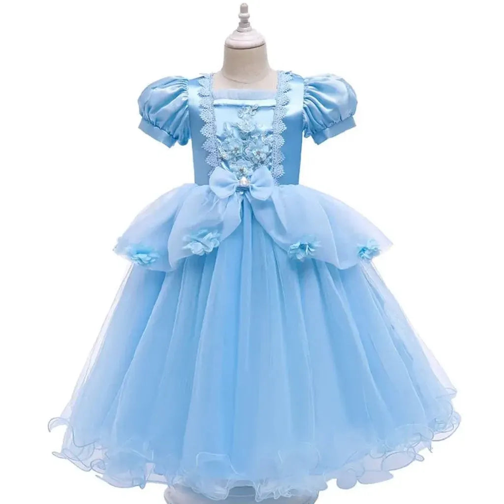 Girls Princess Halloween Ball Gown Costume