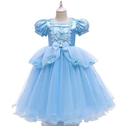 Girls Princess Halloween Ball Gown Costume